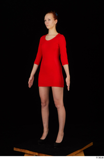 Kyoko clothing red dress standing whole body 0002.jpg